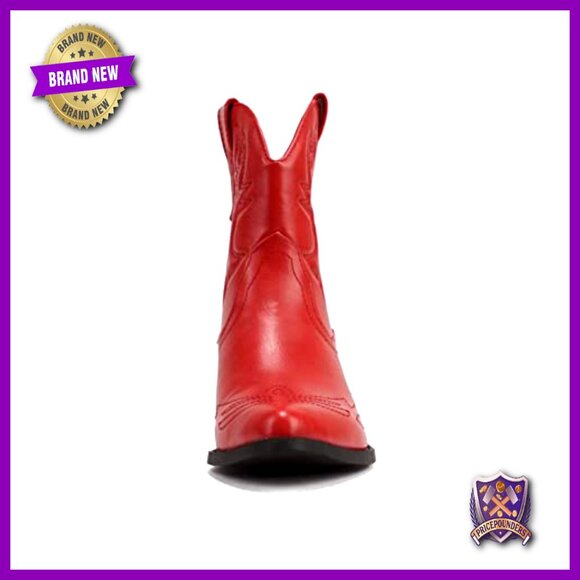 Amazon.com: Soda INCH-2 Kids/Girls/Children Western Cowboy  Western Stitched Pointe Toe Ankle Boots Low Heel Mid Shaft